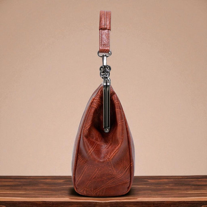 Vintage veske med lås-lukking