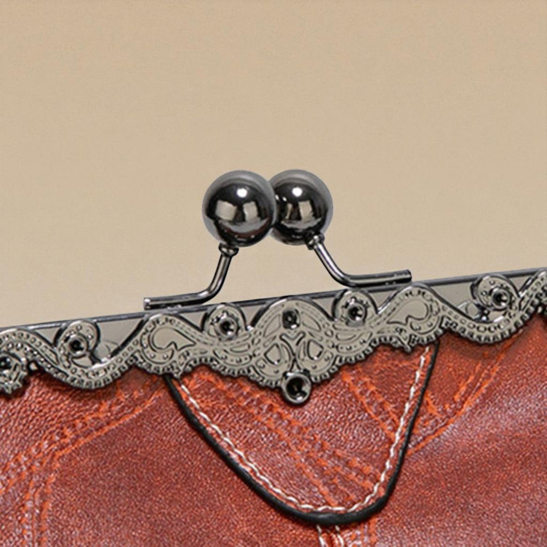 Vintage veske med lås-lukking