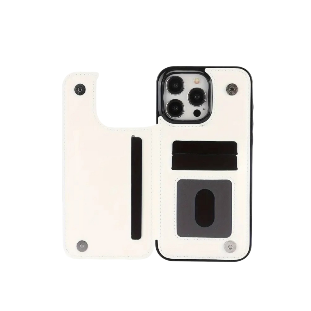 Preston | Magnetisk Lommebok Flip-telefon etui for iPhone