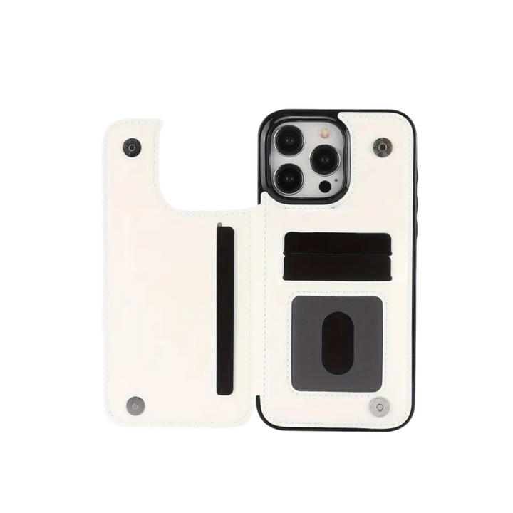 Preston | Magnetisk Lommebok Flip-telefon etui for iPhone