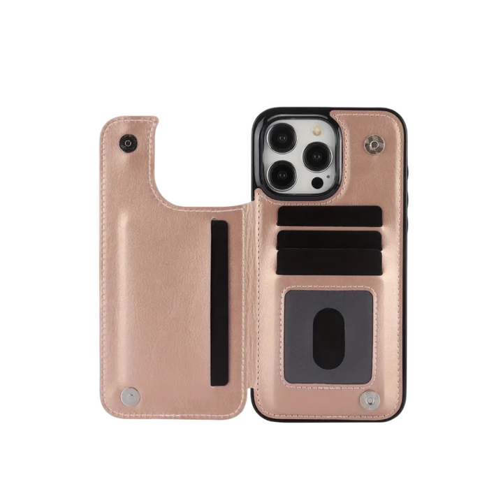 Preston | Magnetisk Lommebok Flip-telefon etui for iPhone