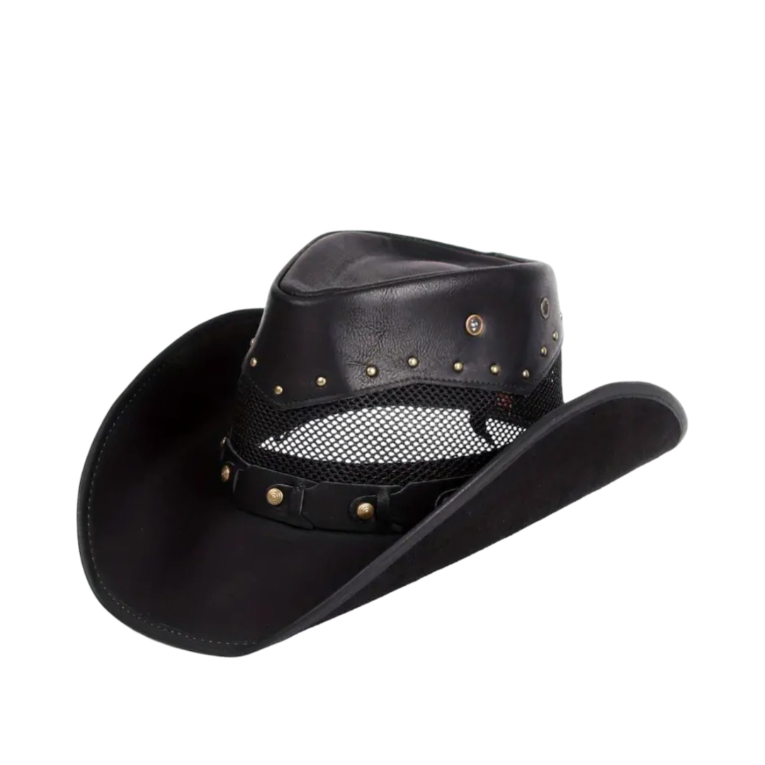 Isidore | Steampunk Skinn Cowboyhatt